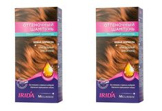Оттеночный шампунь IRIDA М-Классик Молочный шоколад, 75 мл, 2 шт