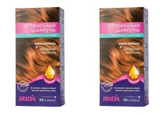 Оттеночный шампунь IRIDA М-Классик Молочный шоколад, 75 мл, 2 шт