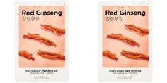 Маска для лица Мissha Airy Fit Sheet Mask Red Ginseng 19 г 2 шт Missha