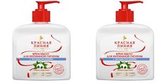 Крем-мыло для интимной гигиены Красная Линия Экстракт хлопка, 250 г - 2шт