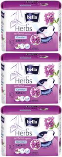Прокладки Bella Herbs Verbena Comfort с ароматом вербены 10шт 3 уп