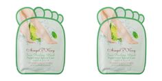 Пилинг-носочки Angel Key fruit peeling mask с экстрактом мяты 30г 2шт