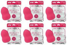 Спонж для макияжа Kiki Beauty Puff Sp-01, 6шт