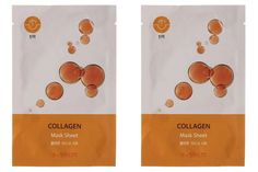 Маска тканевая для лица THE SAEM bio solution firming collagen mask sheet 20г 2шт