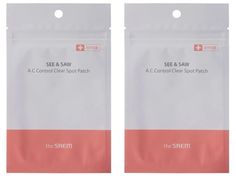 Маска-патч The Saem See & Saw A.C Control Clear 24 шт 2 уп