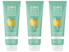 Оттеночный бальзам Тоника blondevolution fresh mint мятный 125мл 3шт