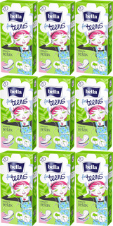 Прокладки ежедневные Bella panty relax for teens 20шт/уп 9 уп