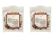 Маска для лица альгинатная Anskin Premium Revital Vitamin витаминная 25 гр 2 шт
