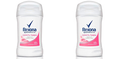 Дезодорант-антиперспирант стик Rexona Сухость пудры 40 мл 2 шт