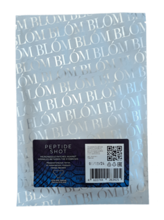 Патчи микроигольные BLOM для области межбровья Peptide Shot Bloom