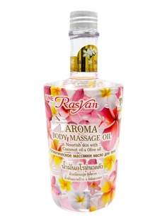 Масло для тела RasYan массажное ароматическ цветок Мок Rasyan Aroma Massage Oil Moke 450мл