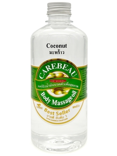 Масло для тела массажное с экстрактом кокоса Carebeau Body Massage Oil Coconut, 450 мл