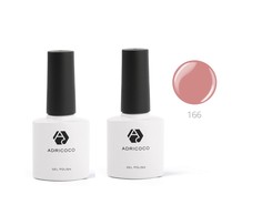 ADRICOCO Цветной гель-лак для ногтей №166, дымчатая орхидея, 8 мл, (2шт.)