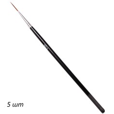 Kristaller Кисть для дизайна ногтей №2 / KR-102, 20 мм, (5шт.)