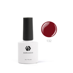 ADRICOCO Цветной гель-лак для ногтей №132, пряный глинтвейн, 8 мл, (2шт.)