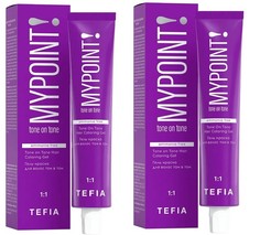 TEFIA Mypoint 9.87 Перманентная крем-краска для волос / Очень светлый блондин