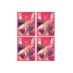 Lebelage Маска тканевая с экстрактом граната / Pomegranate Natural Mask, 23 мл, (4шт.)