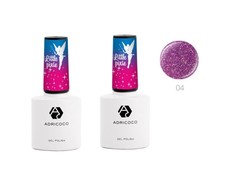 ADRICOCO Гель-лак для ногтей / Little Pixie №04, влюбленный эльф, 8 мл, (2шт.)