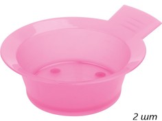Dewal Чаша для окрашивания JPP-052P, пластик, розовый, 300 мл, (2шт.)