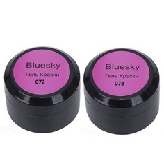 Bluesky Гель-краска для ногтей / Classic 072, теплый серый, 8 мл, (2шт.)