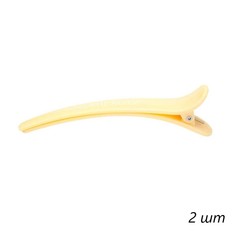 Dewal Beauty Набор зажимов DBCH86yellow 5 шт/уп, (2шт.)