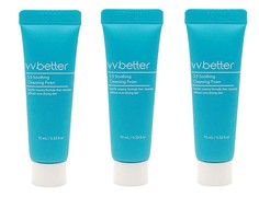 VVbetter Мягкая очищающая пенка для лица с pH5.5 Soothing Cleansing Foam Mini 10 мл, 3шт.