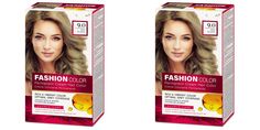Стойкая крем-краска для волос Rubella, Fashion Color 9.0 Пепельно-русый, 50 мл, 2 шт