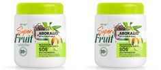 Маска-бальзам Витэкс Super Fruit Авокадо+фруктовый микс Гладкость и блеск 450мл 2шт Vitex