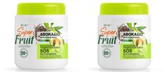 Маска-бальзам Витэкс Super Fruit Авокадо+фруктовый микс Гладкость и блеск 450мл 2шт Vitex