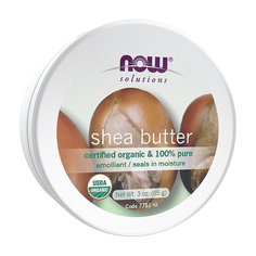 Масло ши Shea Butter Organic Travel size 85 г NOW Foods