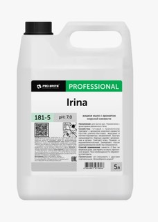 Жидкое мыло для мытья рук, тела, кухни Pro-Brite IRINA, 5л
