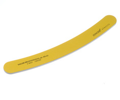Пилка абразивная Zinger бумеранг жёлтая 150\220 zo-EE-03