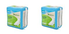 Прокладки Милана ультратонкие в индивидуальной упаковке, Ultra Night Organic, 10шт, 2 уп Milana