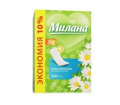 Ежедневные прокладки Милана Organic Dolce soft, 40шт Milana