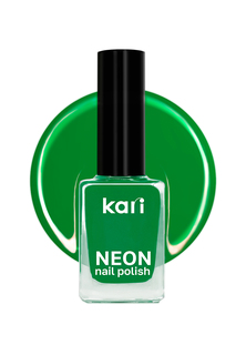 Лак для дизайна ногтей Kari NEON тон 343 Forest art-neon18