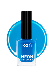 Лак для дизайна ногтей Kari NEON тон 341 Blueberry blue art-neon16