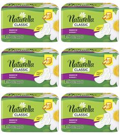 Гигиенические прокладки Naturella Classic Maxi, 360 г, 7штук, 6 упаковок
