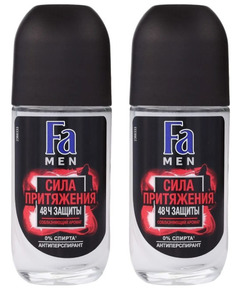 Дезодорант шариковый FA MEN Сила Притяжения 50 мл 2 шт