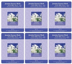 Маска тканевая для лица Mijin essence жасмин 23г 6шт
