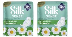 Прокладки Ola Silk Sense Ultra Normal Ромашка 10шт 2уп