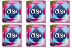 Гигиенические прокладки Ola Ultra Normal ультратонкие 10 шт 6 уп