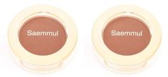 Тени для век THE SAEM Saemmul Single Shadow Nothing Beige BE05 1,6 г 2 шт
