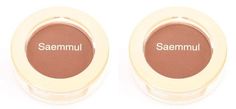 Тени для век THE SAEM Saemmul Single Shadow Nothing Beige BE05 1,6 г 2 шт