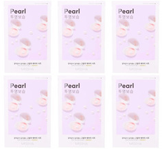 Маска для лица MISSHA airy fit sheet mask pearl 19г 6шт
