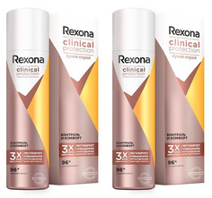 Аэрозоль-дезодорант Rexona clinical protection контроль и комфорт 150мл 2шт