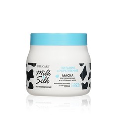Маска для поврежденных и слабых волос Delicare Milk & Silk питание и укрепление 500мл