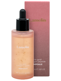 Антивозрастная сыворотка для лица с коллагеном и пептидом Lamelin 24K Gold Collagen Peptid