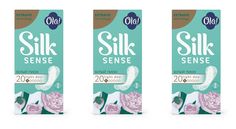 Ежедневные прокладки Ola Silk Sense Light Белый пион 30 г 20штук 3 упаковки