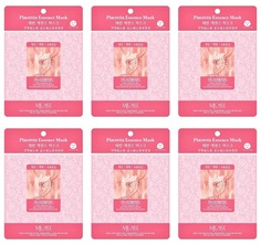Маска тканевая для лица Mijin essence плацента 23г 6шт