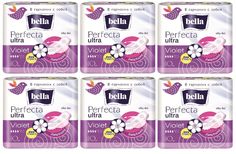 Прокладки Bella гигиенические Perfecta Ultra Violet Deo Fresh 10шт 6 упаковок